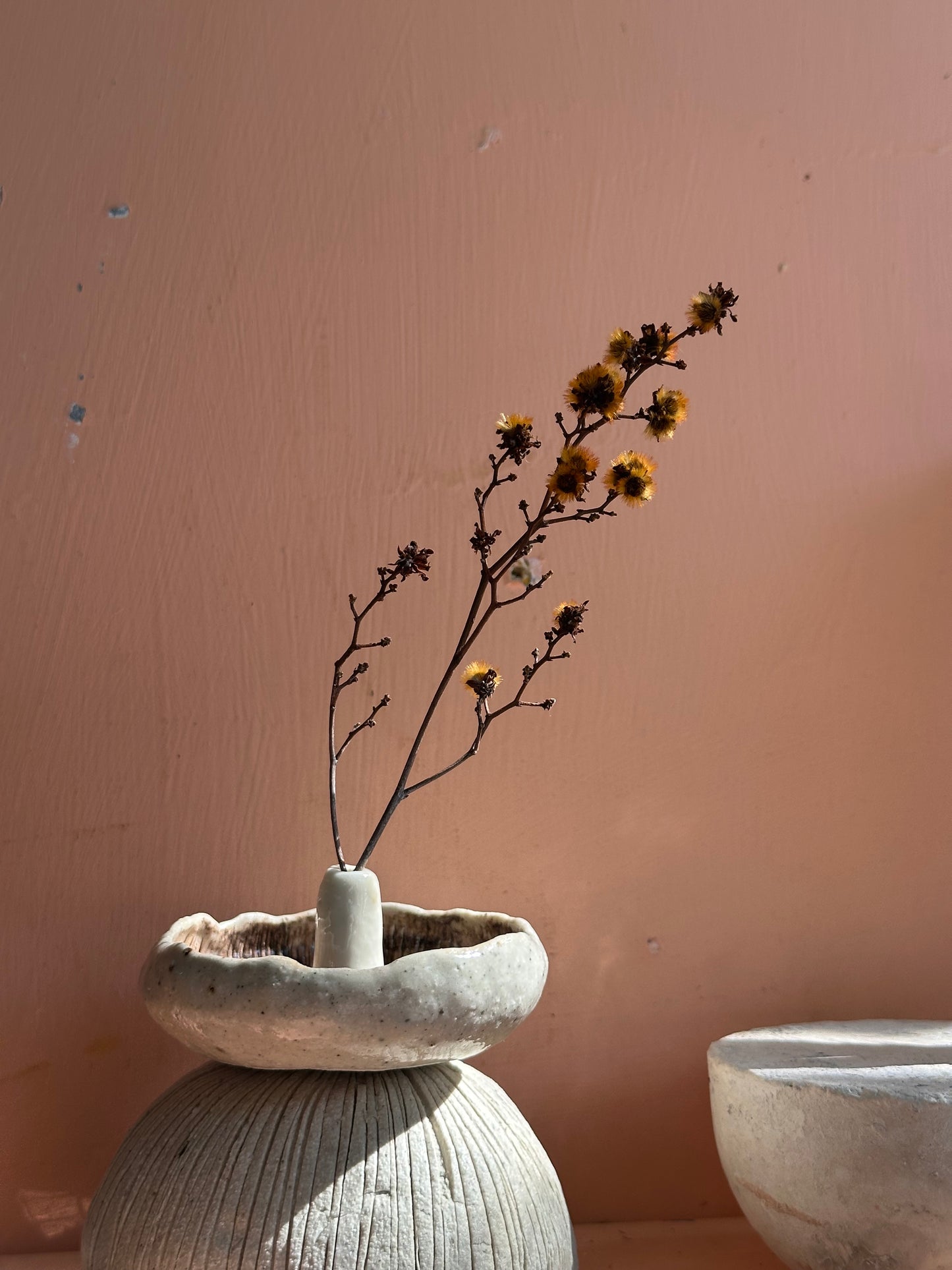 Mushroom incense / flower/ feather holders